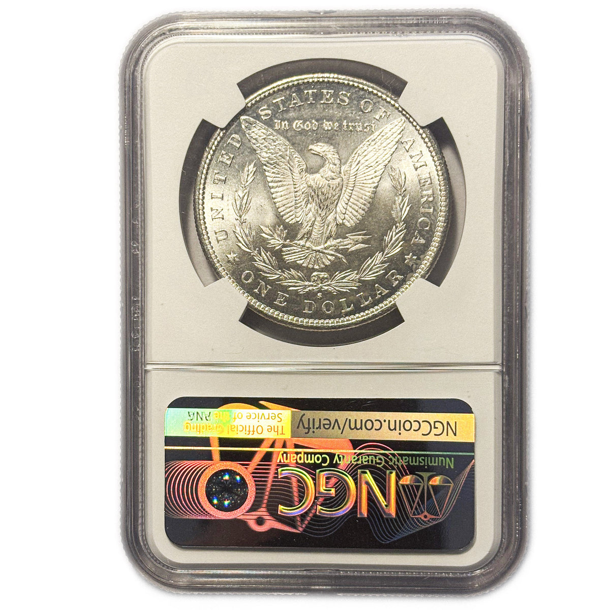 1880-S Morgan Silver Dollar — MS64
