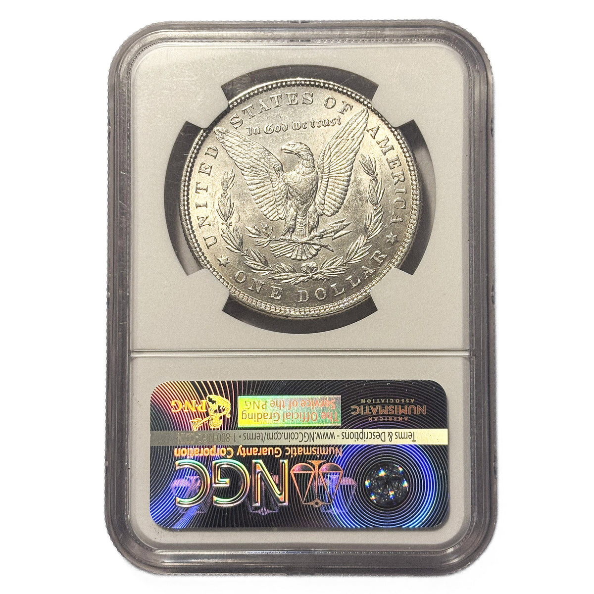 1880 S Morgan Silver Dollar AU 58