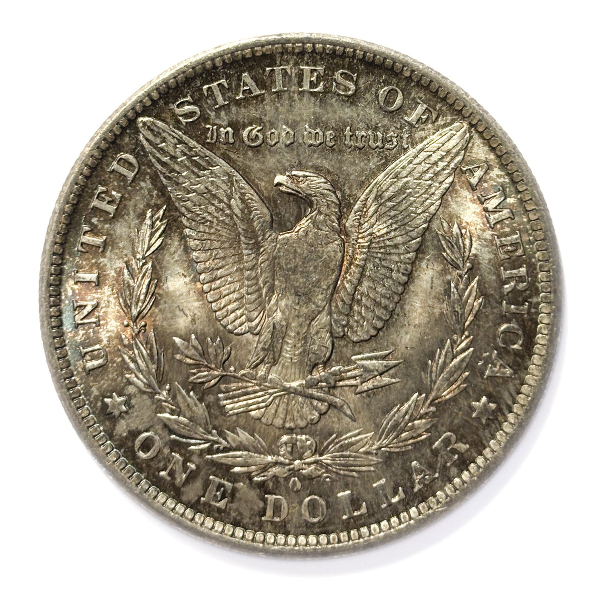 1884-P Morgan Silver Dollar — Circulated 90% Silver Coin
