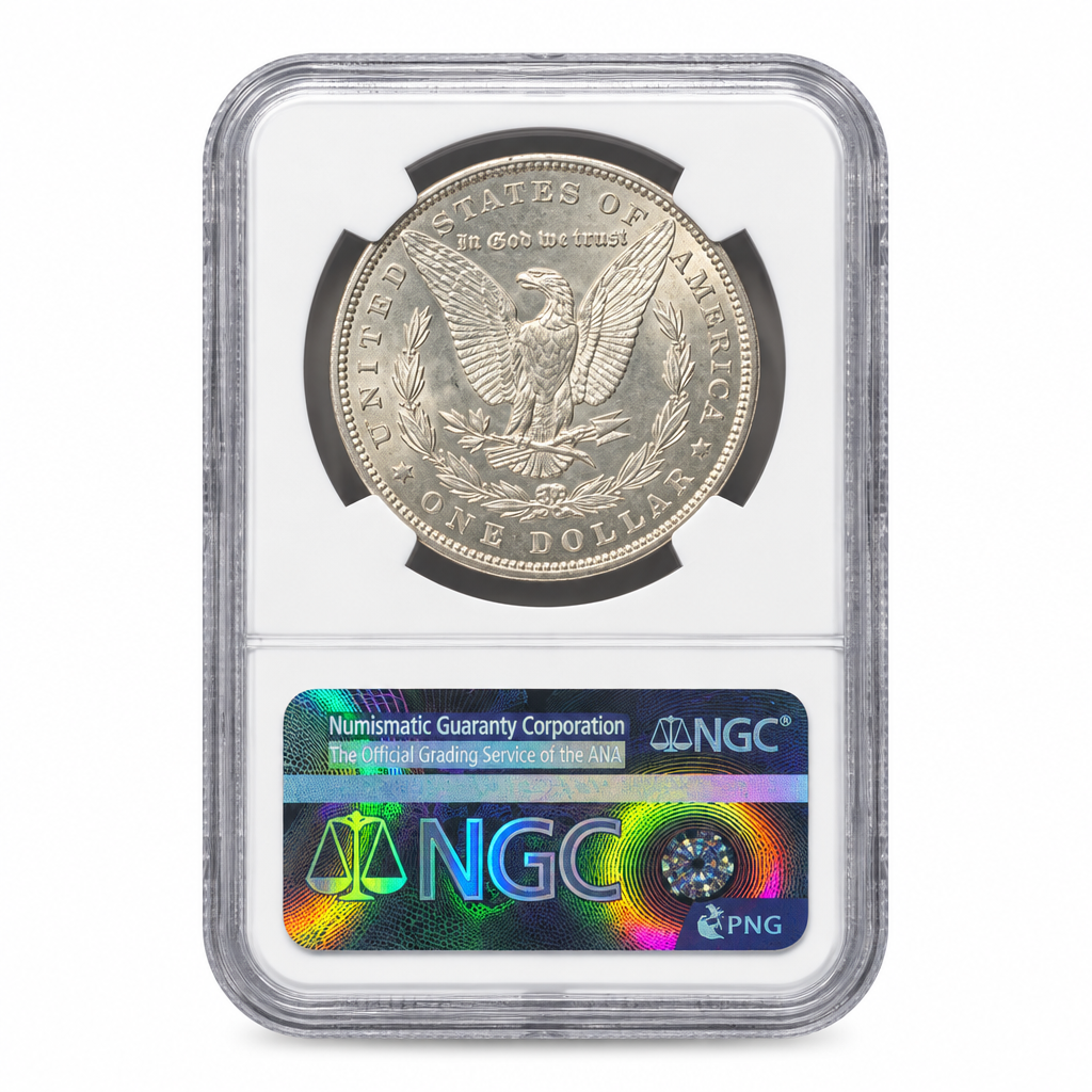 1885-S Morgan Silver Dollar MS 62