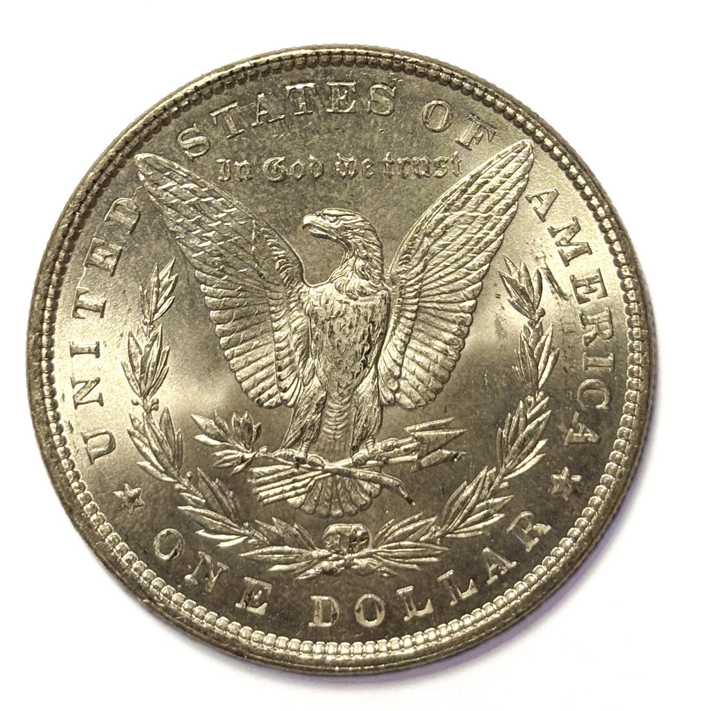 1897-P Morgan Silver Dollar — Circulated 90% Silver Coin