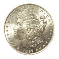 1897-P Morgan Silver Dollar — Circulated 90% Silver Coin