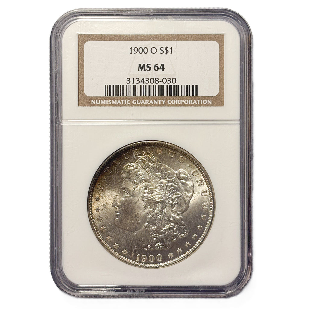 1900-O Morgan Silver Dollar — MS64