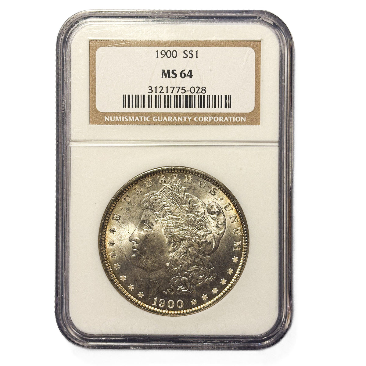 1900-S Morgan Silver Dollar — MS64