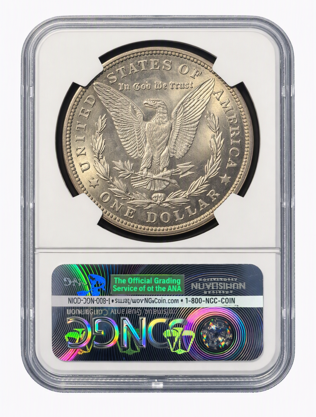1921 Morgan Silver Dollar MS 62