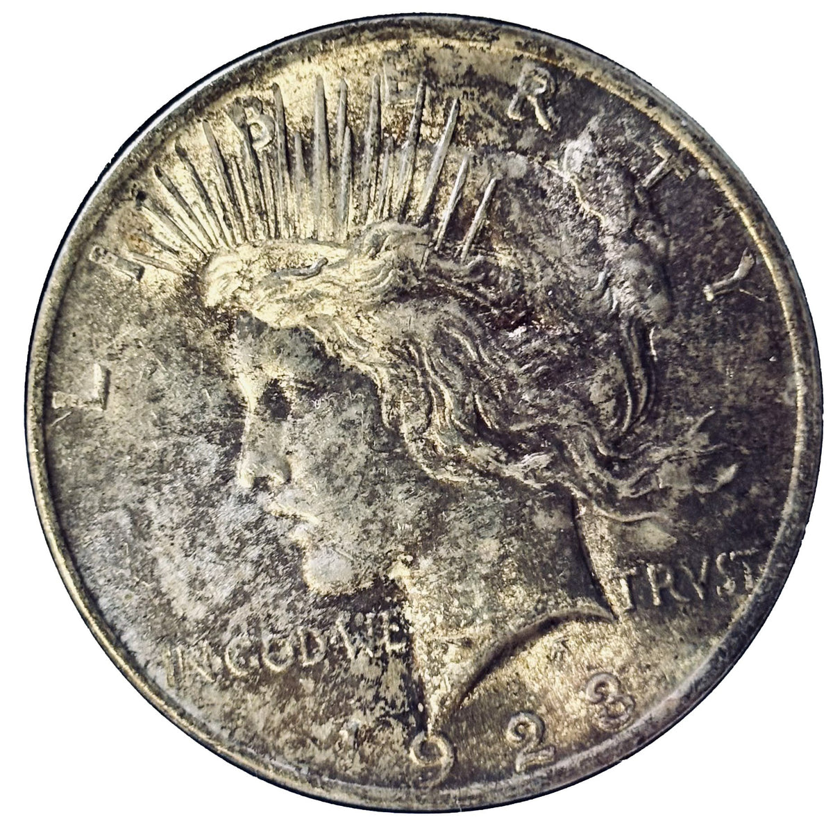 1923 Peace Dollar — Circulated Silver Coin