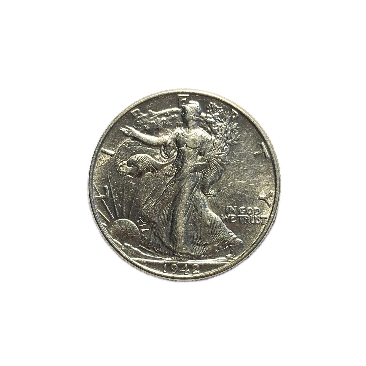 1942 Walking Liberty Half Dollar