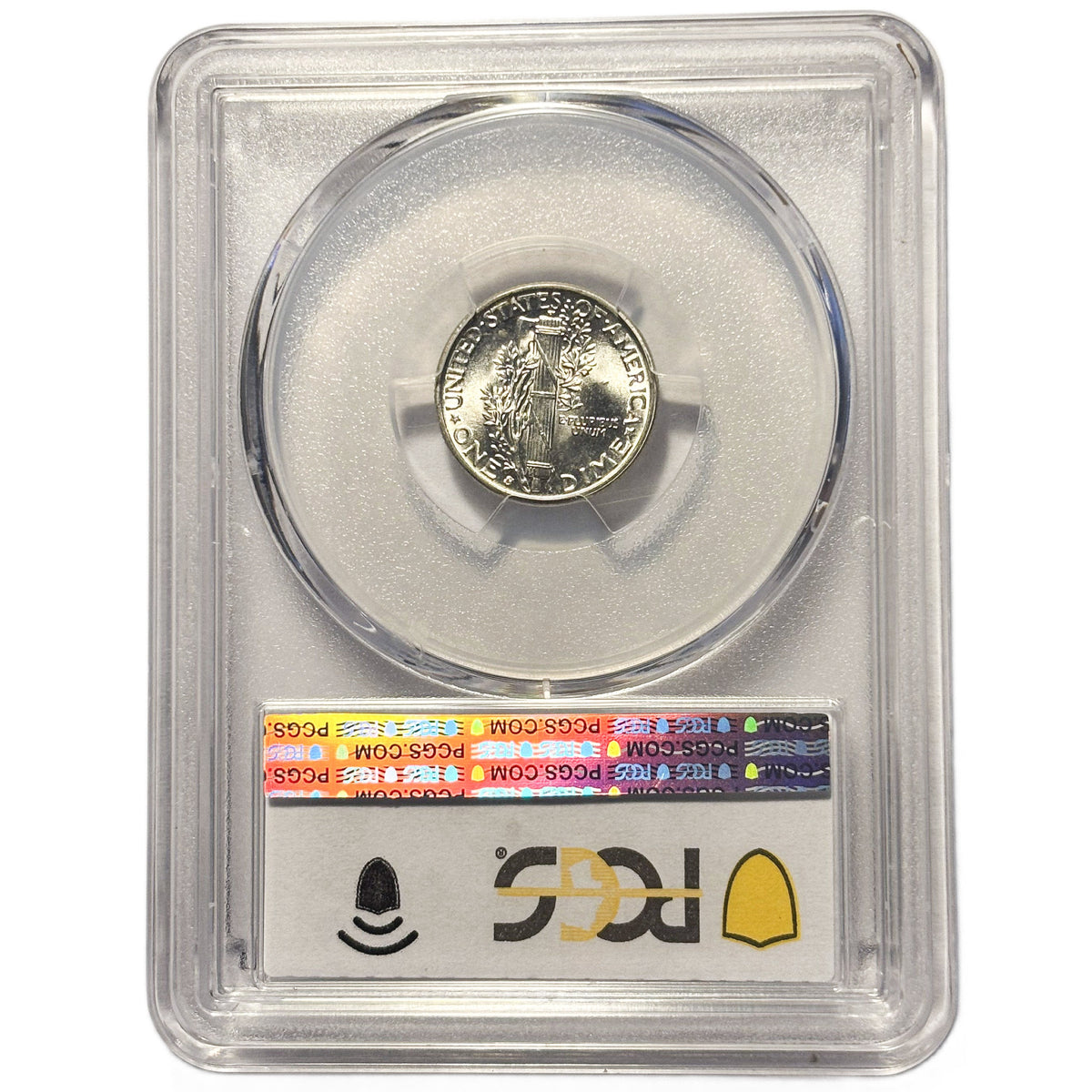 1943 S Mercury Dime PCGS MS66
