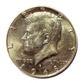 1968-D Kennedy Half Dollar — 40% Silver Circulated Coin