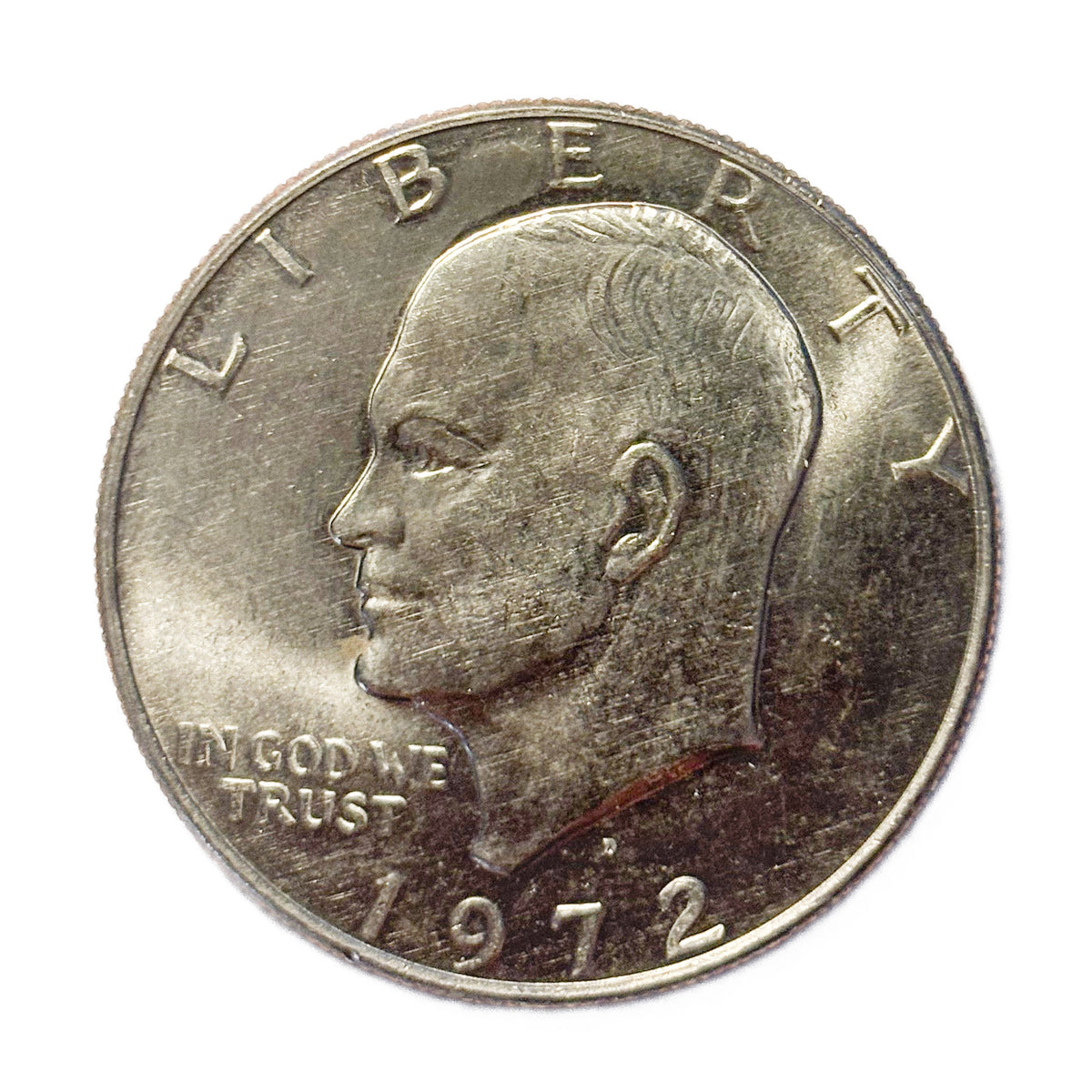 1972 Eisenhower Dollar — Ungraded