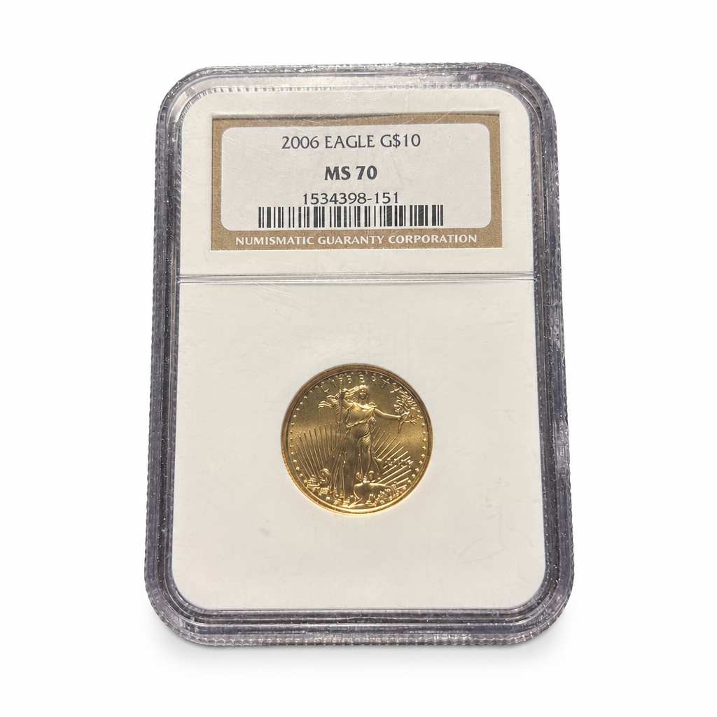 2006 American Gold Eagle $10 Quarter Ounce – NGC MS 70 (Copy)