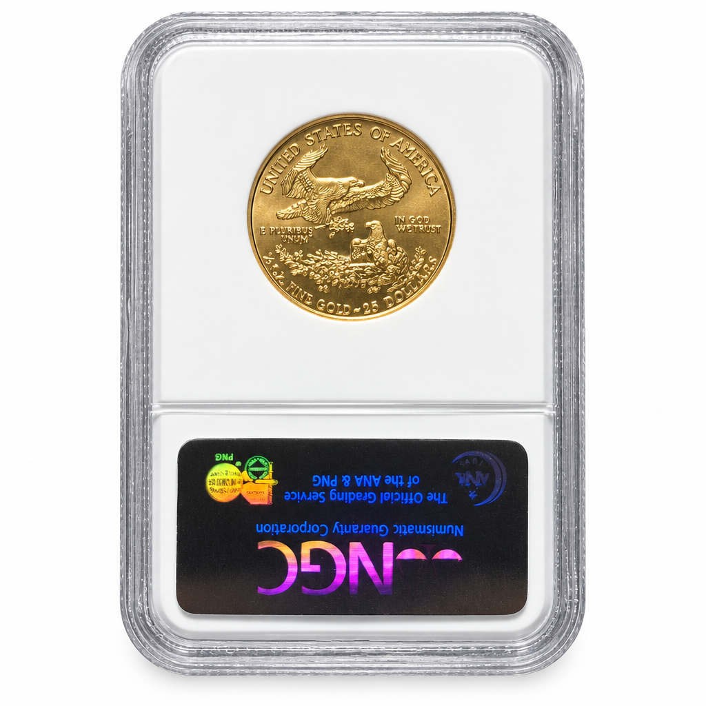 2006 American Gold Eagle $25 Half Ounce – NGC MS 69 First Strikes