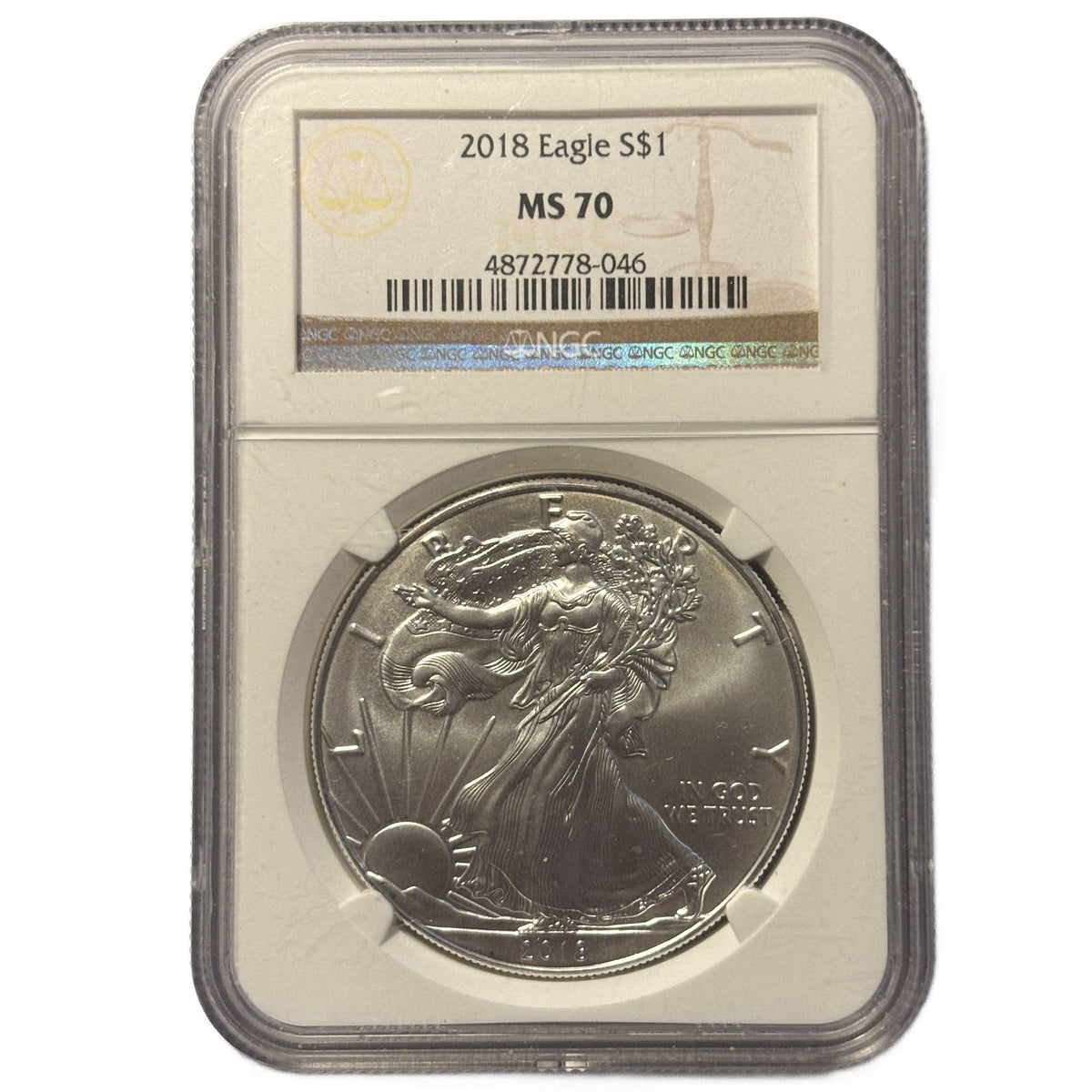 2018 Eagle MS 70 NGC 4872778-046