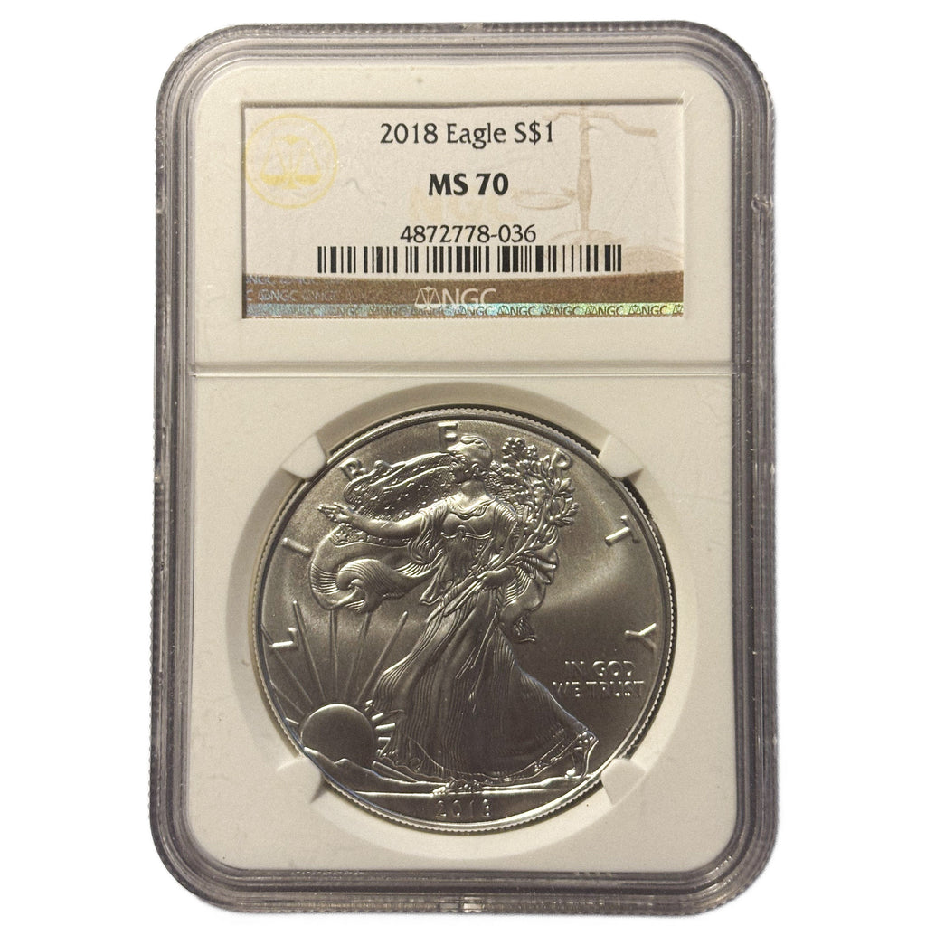 2018 Eagle MS 70 NGC 4872778-036