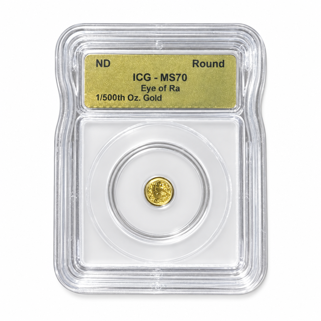 Eye of Ra 1/500 oz Gold — ICG MS70